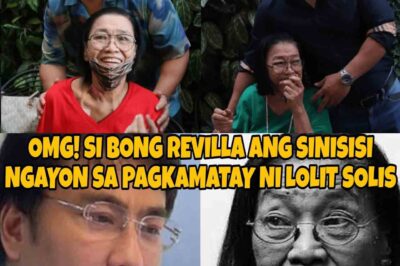 Oh my God! It turns out that BONG REVILLA RAW was the reason behind Lolit Solis’s rapid health decline. What has been revealed has left everyone completely shocked!/TH