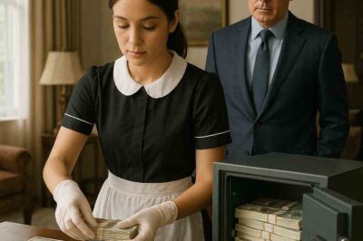 “Millionaire Leaves His Safe Open to Trap His Maid — But Her Reaction Left Him in Tears.”/th