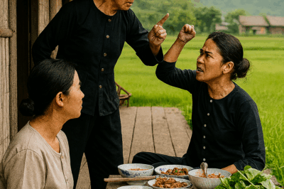 Biglang Sinampal ng Biyenan ang Manugang sa Harap ng Buong Pamilya Dahil Lang sa Isang Plato ng Burong Talong—Akala ng Lahat Siya’y Malupit, Pero Nang Malaman ang Totoo… Lahat Ay Natigilan. /dn
