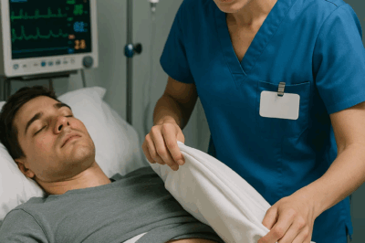 A young nurse bathed a millionaire in a coma, but when he suddenly woke up, something miraculous happened.