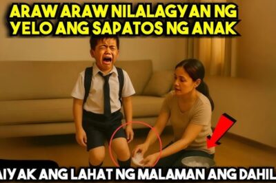 ARAW ARAW NILALAGYAN NG YELO ANG SAPATOS NG BATA, NAIYAK ANG LAHAT NG MALAMAN ANG DAHILAN!/TH