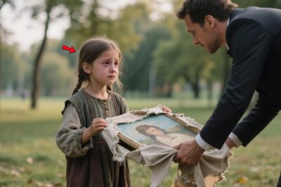 PART 2: A little girl begs a millionaire to buy an old painting… and the signature takes his breath away!/th