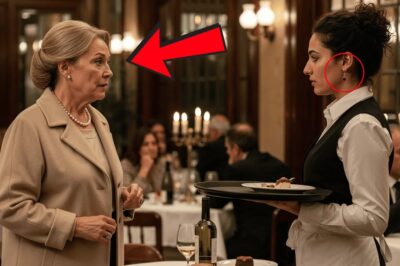 “Those earrings belonged to my daughter,” says the millionaire as she stares at the waitress… and turns pale/th