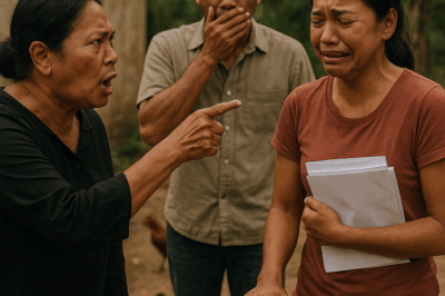 ₱800,000 lang ang hiniram niya para makapagpagawa ng bahay sa lupa ng asawa, ngayon ay pinalayas na siya ng biyenan niya—ngumingiti lang siya at pumayag, pero nag-aalok ng bagay na nakakapagpakilig sa kanya…