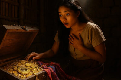 My husband left me with our son in his old half-ruined shack. I had no idea that underneath this house was hidden a secret room full of gold. /dn