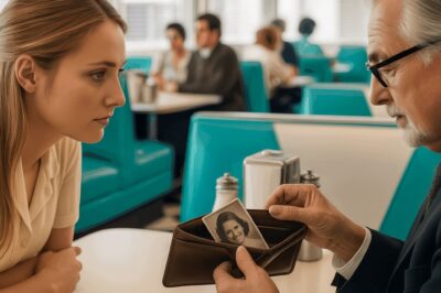 “SIR, WHY IS MY MOTHER’S PHOTO IN YOUR WALLET?” The waitress saw her mother’s photo in the billionaire’s wallet — the truth made her cry!/dn