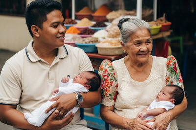 His wife abandoned him and his twins, not knowing that they would later become billionaires /dn