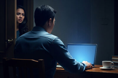 Seeing my son staying up late every night during puberty, I peeked through the crack in the door and was shocked by the scene before my eyes. /dn