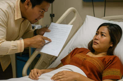 Husband forced his wife to sign divorce papers right on the hospital bed, but he didn’t expect who would be the one abandoned… /dn