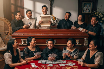 Sa sandaling mailibing ang kanyang ama, nagpulong ang pamilya ni Hung upang hatiin ang ari-arian, ngunit hindi siya binigyan ng pera dahil siya ay isang anak sa labas. /dn