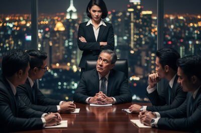 Just got promoted, husband forced wife to divorce then took the mistress abroad – 7 years later met again, ex-husband was shocked and asked: “I’m looking for the chairman, why is it you?”… /dn