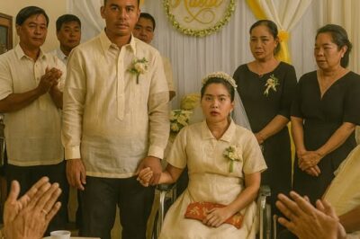 Construction worker spends ₱729,000 pesos to marry paralyzed girl, on the wedding night, he took off his wife’s shirt and found out he won the lottery… 