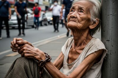 The childless son tied his old mother to a pole. The next day, he was to be punished immediately…/dn