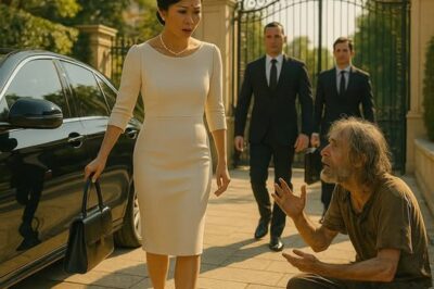 A billionaire woman had just stepped out of her mansion when a beggar blocked her way, his voice hoarse: — “Do you remember me? I’m the one who saved your life 25 years ago…