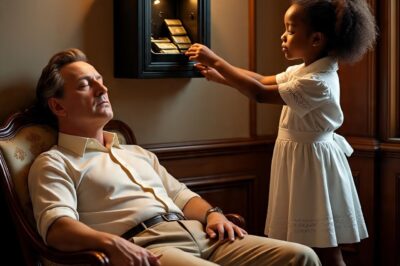 BILLIONAIRE Pretends to Sleep to Test BLACK Maid’s Daughter… Shocked Seeing What She Does Next