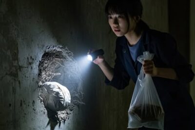 My husband would lock himself in the bathroom every evening for two hours: one night I took a flashlight, went to check, and behind the tiles I found a hole – and inside were strange bags… 