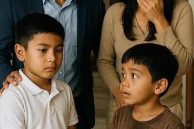 THE RICH CHILD TURNED WHITE WHEN HE SAW THE BEGGAR WHO LOOKED LIKE HIM, HE DIDN’T THINK HE HAD A BROTHER!/hi