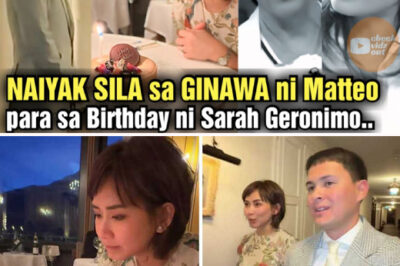 🟣“SHE BROKE DOWN IN TEARS!” — What Matteo Guidicelli Secretly Planned for Sarah Geronimo’s Birthday Left Everyone SPEECHLESS/hi