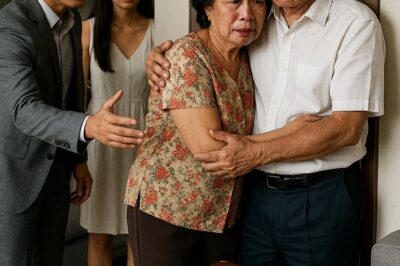 Nakaupo pa lang sa head of department chair, agad na pinalayas ng manugang ang mga magulang ng asawa sa labas ng bahay, hindi inaasahan ang ending…/hi