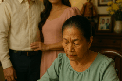 Dumating ang biyenan at nakita ang kawalang-kasiyahan sa bahay, kaya sinubukan niyang turuan ng leksyon ang kanyang anak na lalaki at manugang. Bago umalis, nag-iwan siya ng note na nagpaiyak sa sinumang makabasa nito./hi