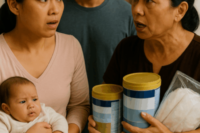Despite being the one taking care of my child, my mother-in-law secretly took all my baby’s diapers and milk every day to give to my brother’s child because his family was poor…/hi
