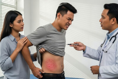 Nakatuklas ng 30 red spots na parang itlog ng insekto sa likod ng asawa, dinala sa emergency room, sinabi agad ng doktor: Tumawag kaagad ng pulis…/hi