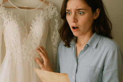 I BORROWED A WEDDING DRESS… AND I FOUND A LETTER IN THE LINING/th