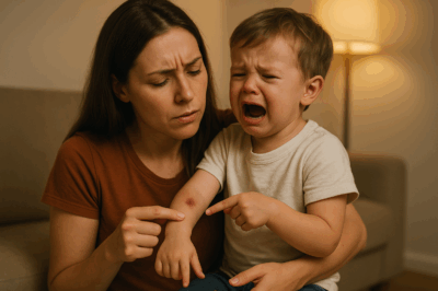 My two-year-old son often had bruises on his body. I secretly came home early one day and overheard a conversation between my mother-in-law and sister-in-law. I immediately called the police./th
