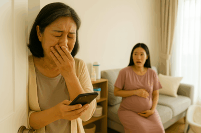I traveled all the way from the countryside to the city to take care of my daughter-in-law as she prepared to give birth./th