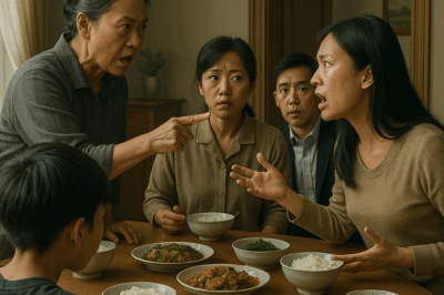 My Mother-in-Law Slapped Me at the Family Dinner. I Didn’t Argue, Just Stayed Silent. The Next Morning, the Whole Family Was Shocked—My Mother-in-Law Cried in Regret./th