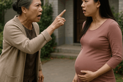 Mother-in-law Kicks Pregnant Daughter-in-law in the Stomach. 30 Minutes Later, the Daughter-in-law Does Something That Makes the Mother-in-law Faint./th