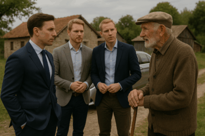 Leaving their old father alone in the countryside for three years, the three sons set up shop in the city and never returned. The three hurriedly returned until they learned that billions of dollars in compensation was being planned for their town’s land—but at the village gate, the village chief told the news that all three were stunned./th
