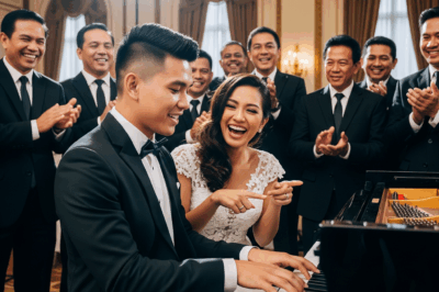 “Kung Kaya Mo Itong Tugtugin, Pakakasalan Kita” — Isang Milyonaryang Babae ang Nanghamak sa Janitor na Hindi Niya Alam ang Lihim na Kakayahan Nito…