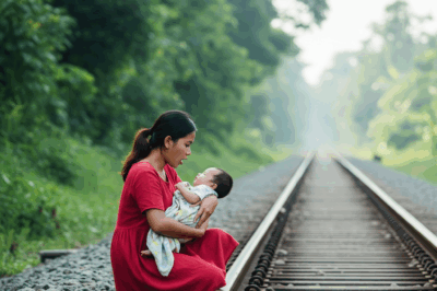 Nakakita Ako ng Isang Batang Babae Malapit sa Riles ng Tren, Inampon Ko Siya, Ngunit Pagkalipas ng 25 Taon, Dumating ang Kanyang Tunay na Pamilya…