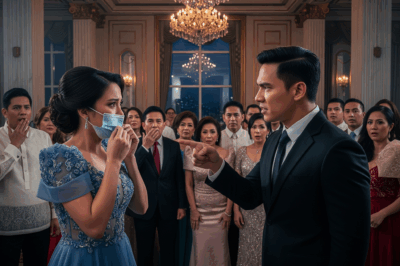 He Took His Wife to a 5-Star Hotel Party—Then Introduced Her as the Maid. But When She Removed Her Mask, Everyone Went Silent… And He Regretted It for the Rest of His Life