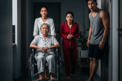 My Husband Moved in with His Mistress—So I Quietly Brought His Paralyzed Mother to Their Condo… And Before Leaving, I Said One Sentence That Left Them Both Pale