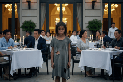 “Can I Eat With You?” — Asked the Homeless Girl to a Millionaire. His Answer Brought Everyone to Tears…