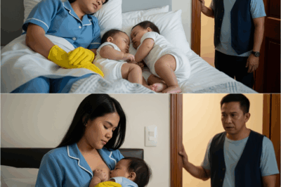 THE WIDOWED MILLIONAIRE’S TWINS DIDN’T SLEEP… UNTIL THE POOR CLEANER DID SOMETHING THAT CHANGED EVERYTHING
