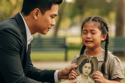 A little girl begs a millionaire to buy an old painting… and the signature takes his breath away!