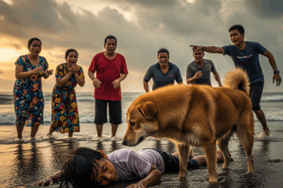 Isang Asong Gala ang Tumalon sa Dagat — Ang Nangyari Pagkatapos ay Nagpayanig sa Buong Dalampasigan