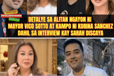 Tension ERUPTS as Mayor Vico Sotto CLASHES with Korina Sanchez’s camp over Sarah Discaya interview! 😱 What REALLY happened behind the cameras left everyone speechless…
