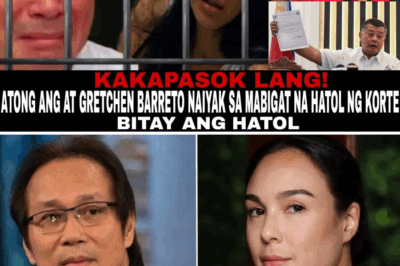 JUST IN! Atong Ang and Gretchen Barretto BREAK DOWN in TEARS Over DEVASTATING COURT VERDICT—A SHOCKING TURN NO ONE SAW COMING! After months of silence, the courtroom erupted with gasps as the heavy sentence was read aloud. Gretchen wept. Atong froze. The nation is in disbelief—what really happened behind closed doors?