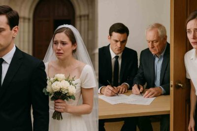 I was abandoned by my fiancé right at the altar, only to later see him boldly walk into my father’s office. The truth between the two of them left me unable to stand…/th