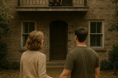 I became a widow, and my late husband left me an old house, but when my son and I arrived there, I was shocked to find a man living in it./th