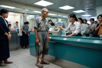 “An Elderly Man in Rags Walked into a Bank to Withdraw a Large Sum of Money, Faced Discrimination and Scorn from a Female Employee—and a Heartwarming Ending Followed.”/th