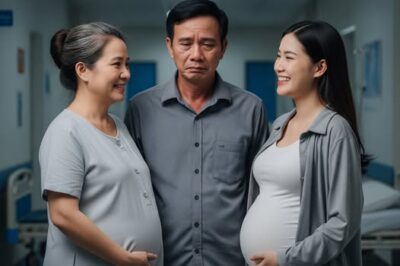 My mother-in-law and my wife were pregnant at the same time. On the day they both went into labor, when they saw the two babies’ faces—so alike they looked like twins—my father-in-law turned pale and rushed into the hospital bathroom./th