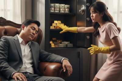 The Billionaire Pretended to Sleep to Test His Maid’s Poor Daughter – But What She Did Left Him Speechless!/th