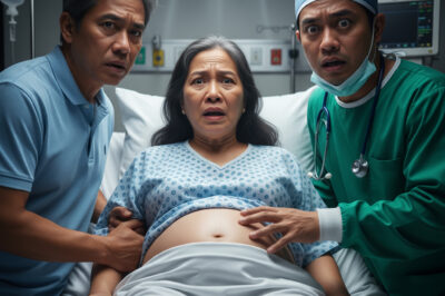 56-year-old woman finds out she is pregnant: but when it’s time to give birth, the doctor examines her and is shocked by what he sees