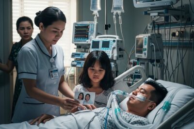 My husband was hospitalized in Saigon. My daughter pulled me to hide inside the wardrobe. A strange nurse walked in, hugged my husband, and told the child: “I’m your mother.” My heart shattered. I was about to turn away and leave. But at that exact moment, the police appeared./th