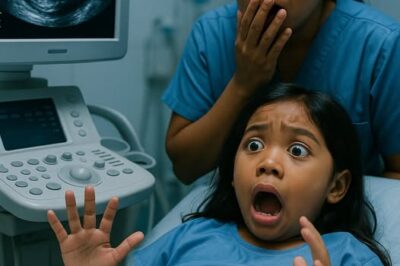 Ang batang babae ay nagreklamo ng matinding pananakit ng tiyan pagkatapos ng isang katapusan ng linggo na ginugol sa kanyang amain – at ang doktor, na nakikita ang ultrasound, agad na tumawag sa ambulansya./th